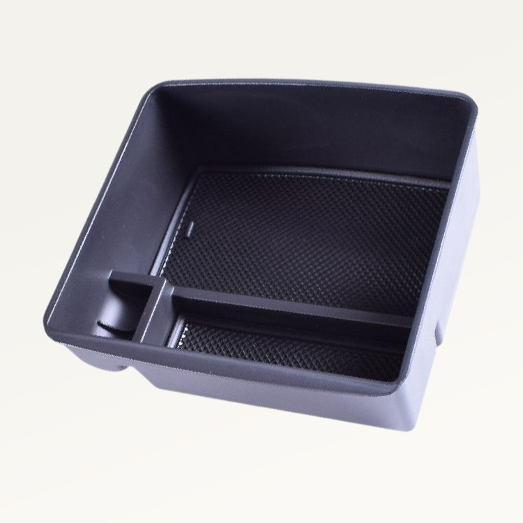 Central armrest storage box