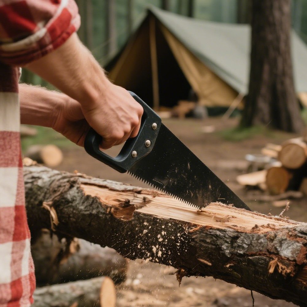 다양한 각도에서 본 절단 톱