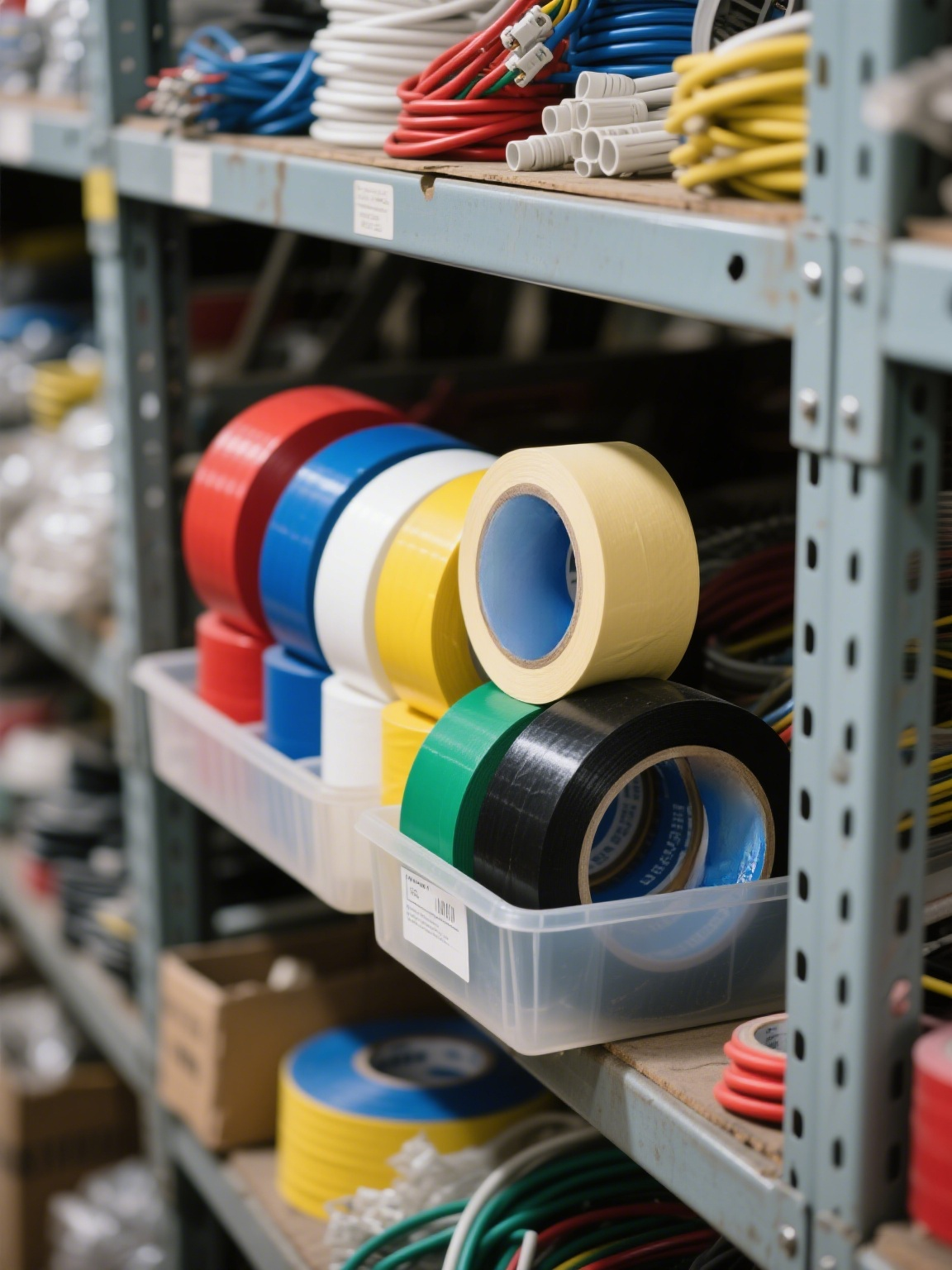 고온에서도 안전한 난연성 전기 테이프