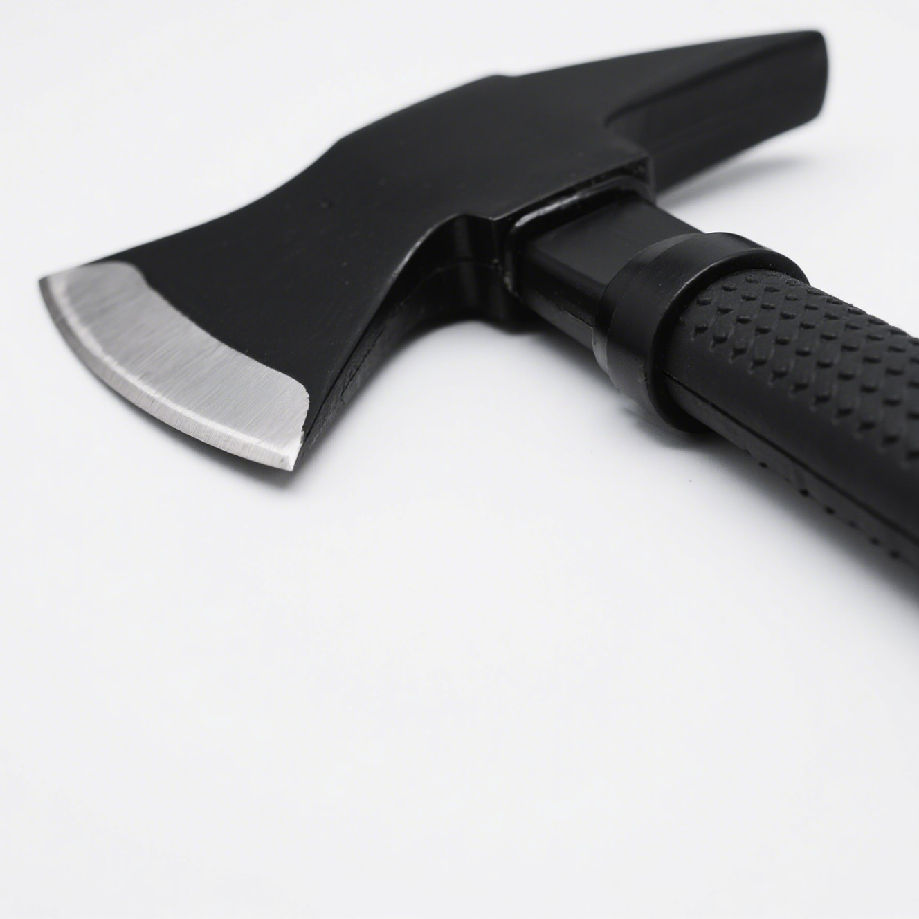 날카롭고 미끄러지지 않는 고탄소강 단조 검은색 도끼