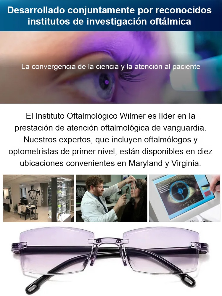 Gafas de lectura con zoom a prueba de radiación, tecnología negra inteligente, llame al 1055551