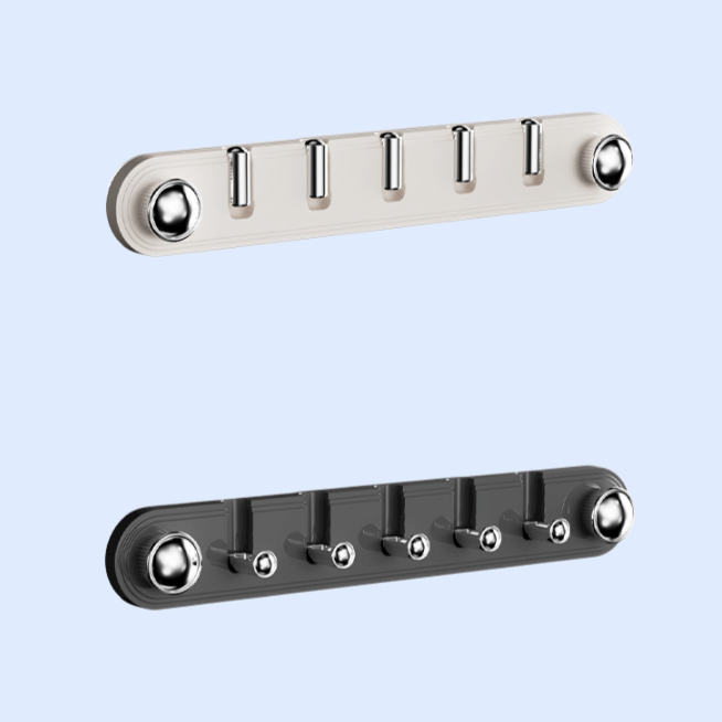 フレンチスタイルのノンホール隠し吸盤フック