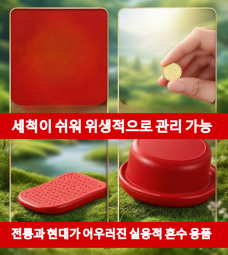 청소가 쉬운 내구성 좋은 세면대