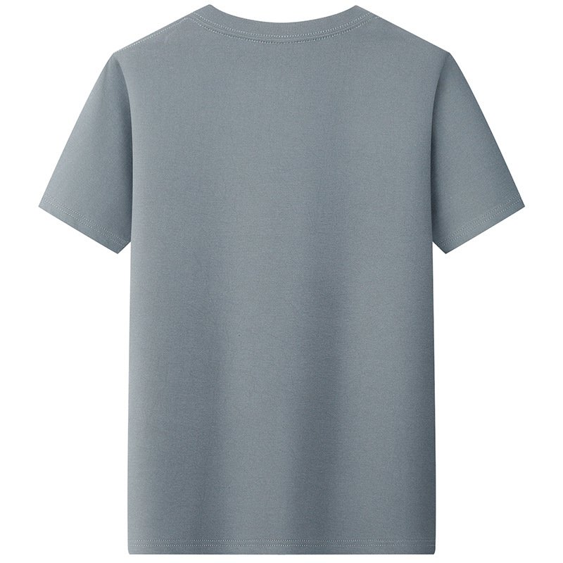 Pánské bavlněné tričko s krátkým rukávem a výstřihem do V