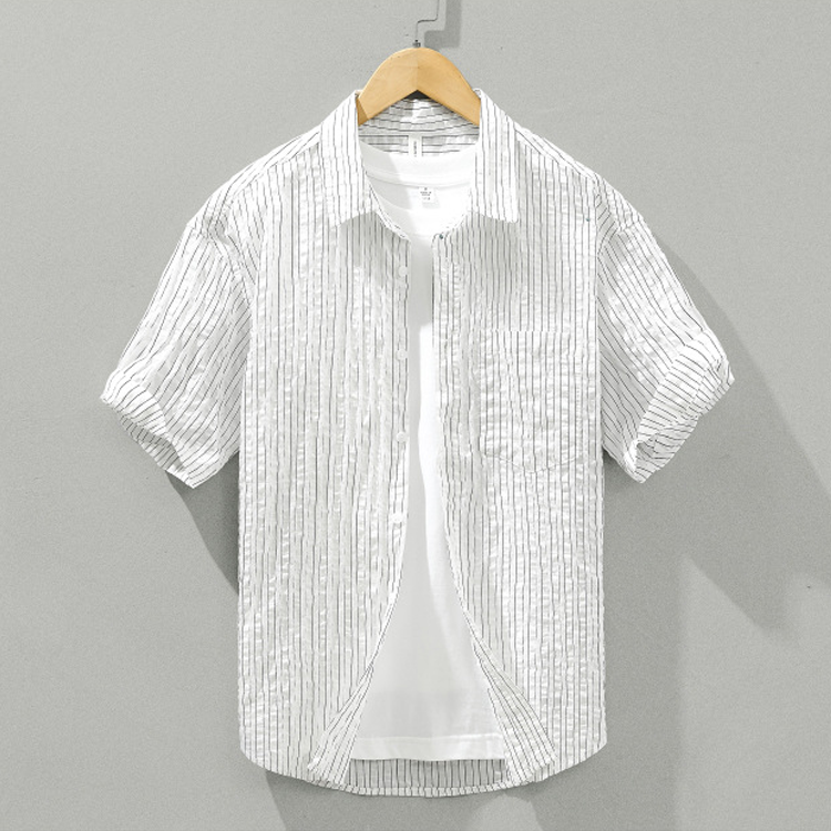 Sommer Silk Baumwolle Leisure neue Kurzarm