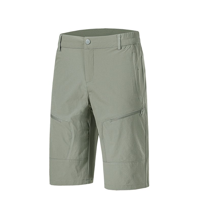 Letní pánské sportovní kalhoty více kapsy venkovní volnočasové ledové kalhoty