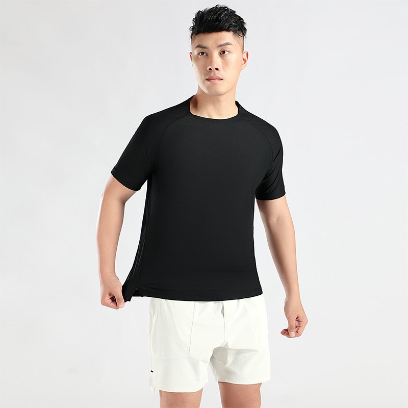 Lehké, prodyšné, volné krátké rukávy odvádějící pot