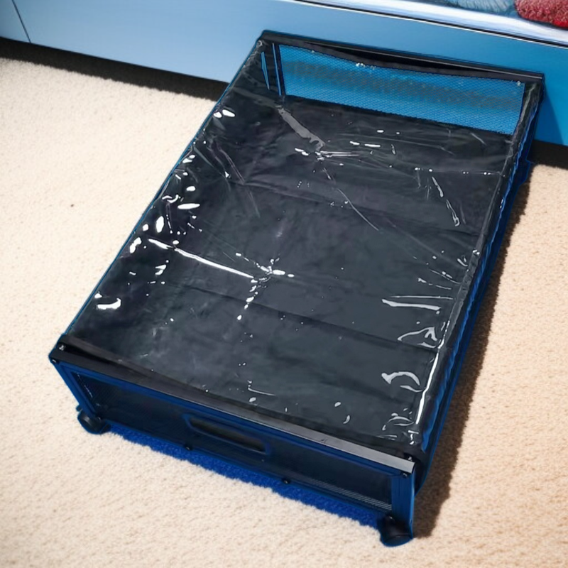 접이식 옷 수납함 침대 밑 대용량 수납함 설치 간편 캐스터 옷 갈아입기 수납함