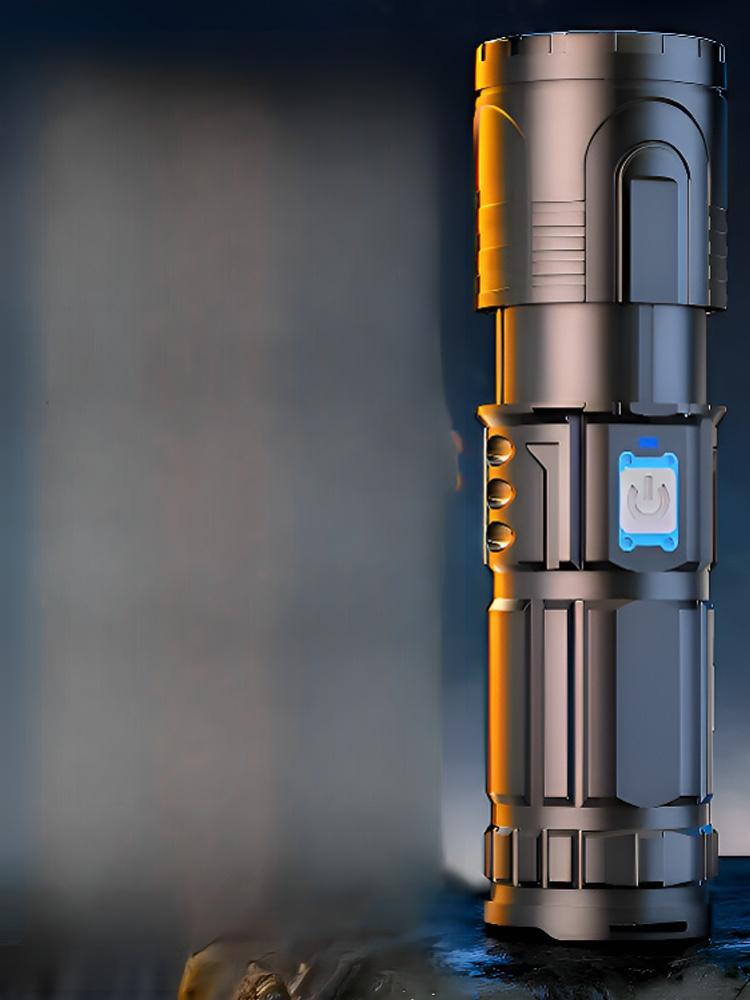 Weiße Laser-Zoom-Taschenlampe