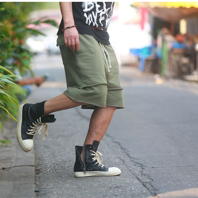 【メンズショートパンツ】GDも愛用された　オシャレ　綿　通気　快適　シルエット