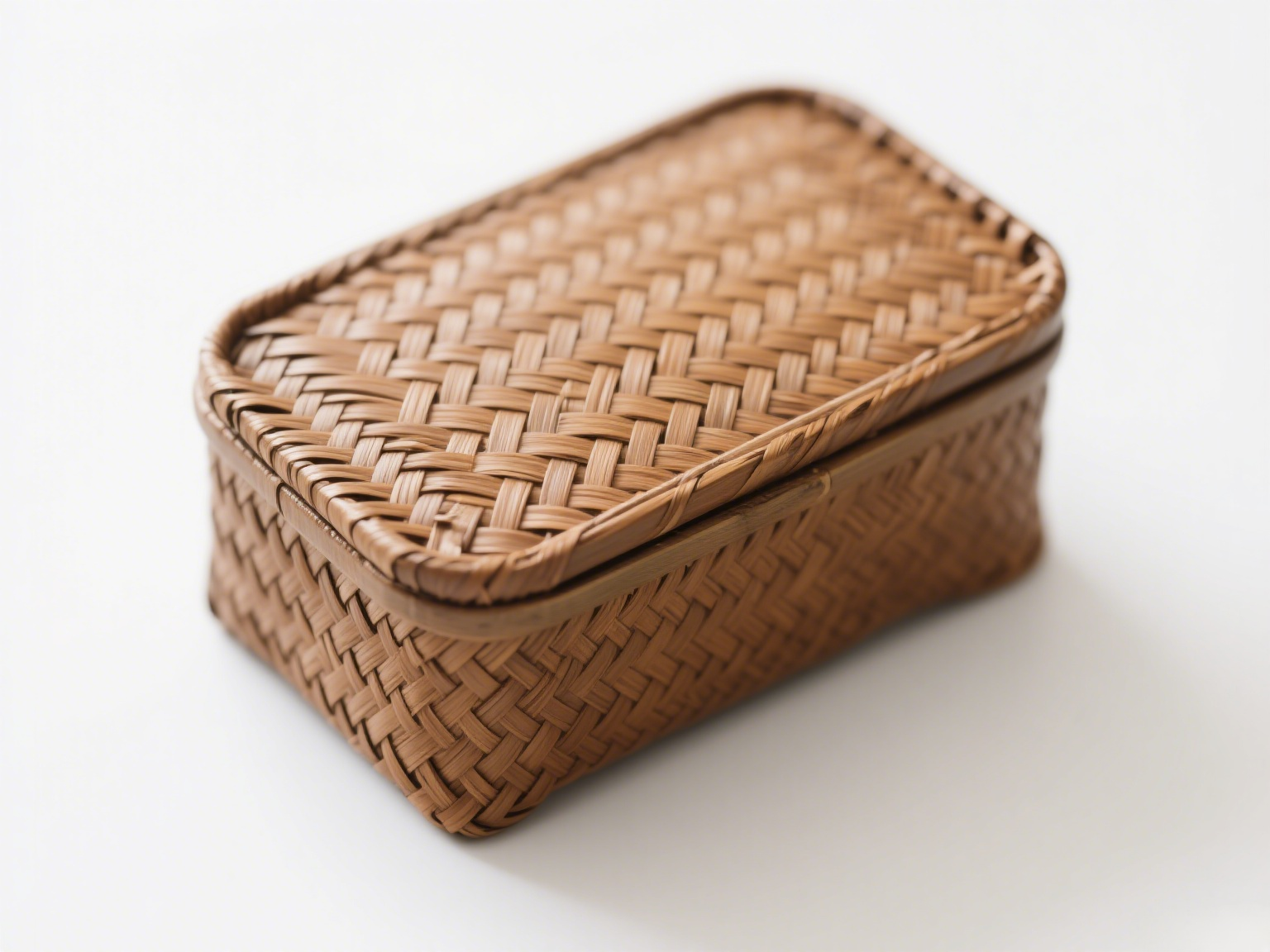 Praktische Bambus-Aufbewahrungsbox für den Haushalt