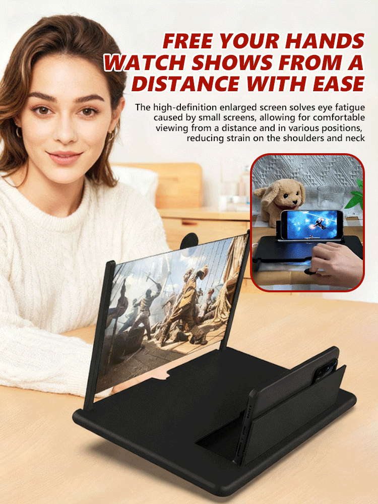 12-inch high-definition pull-out screen amplifier