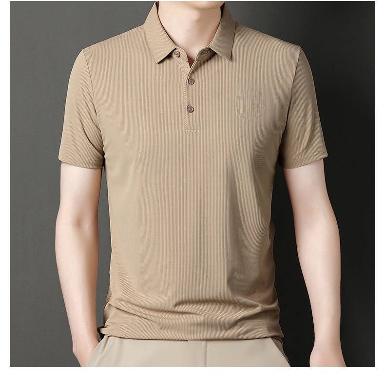 カジュアルコーデに合う冷感ポロシャツ