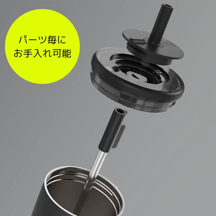 400Zストロー付き保温・保冷水筒