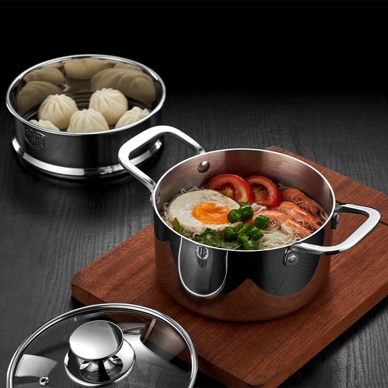 스테인리스 스틸 이중 찜기