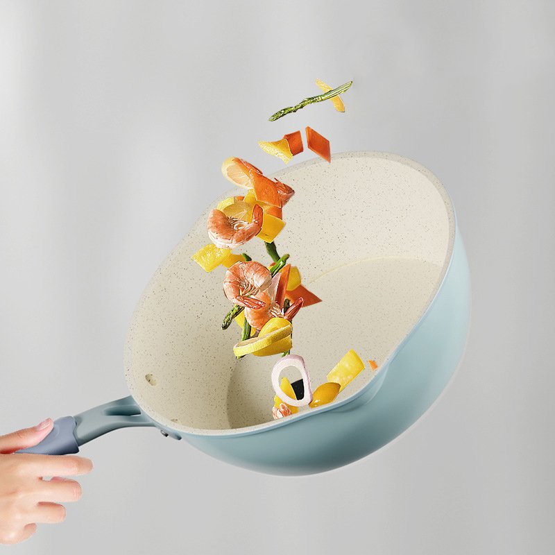 작은 볶음 팬 논스틱 팬