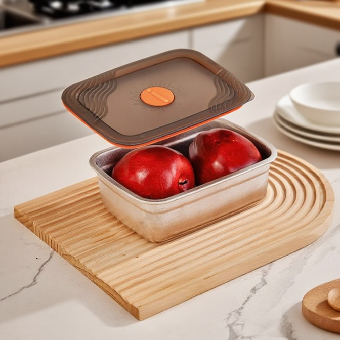 家庭用蓋付き保冷シールケース