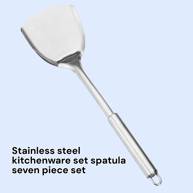 Stainless steel kitchenware set spatula seven piece set