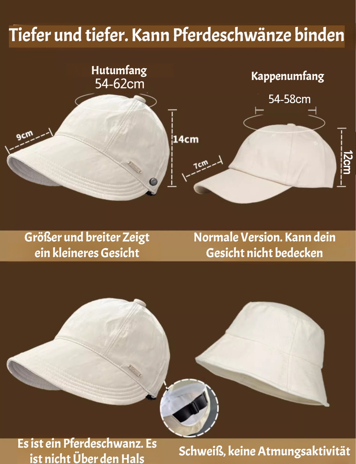 Breitkrempiger Sommerhut für optimalen Sonnenschutz