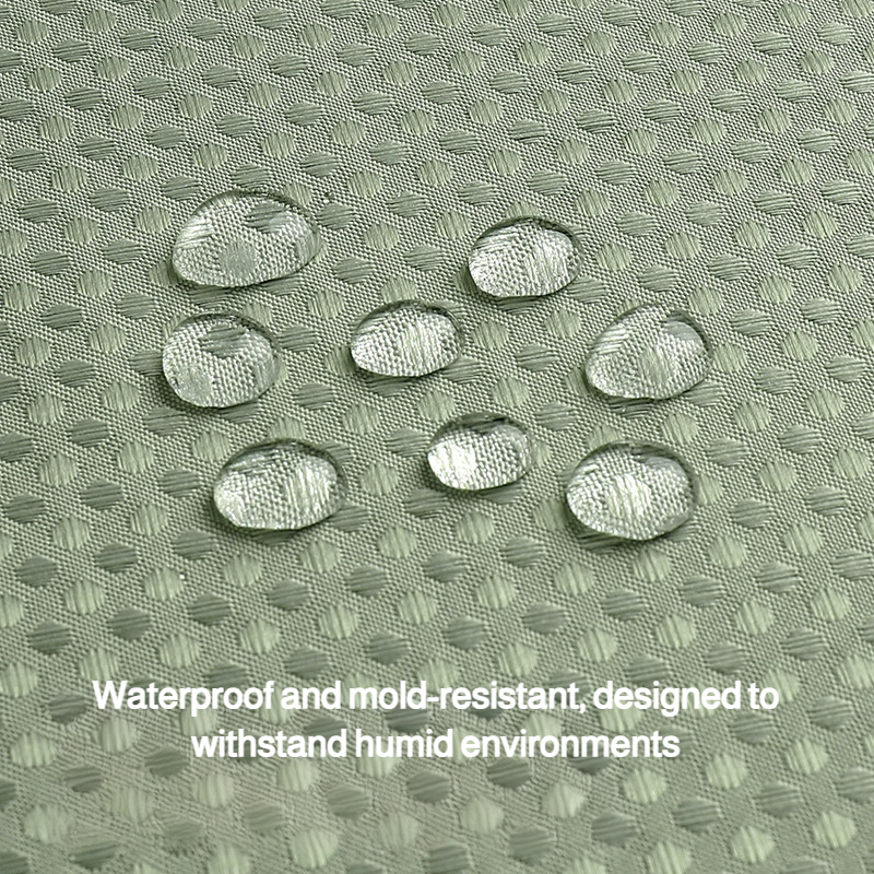 Waffle mildew-proof curtains