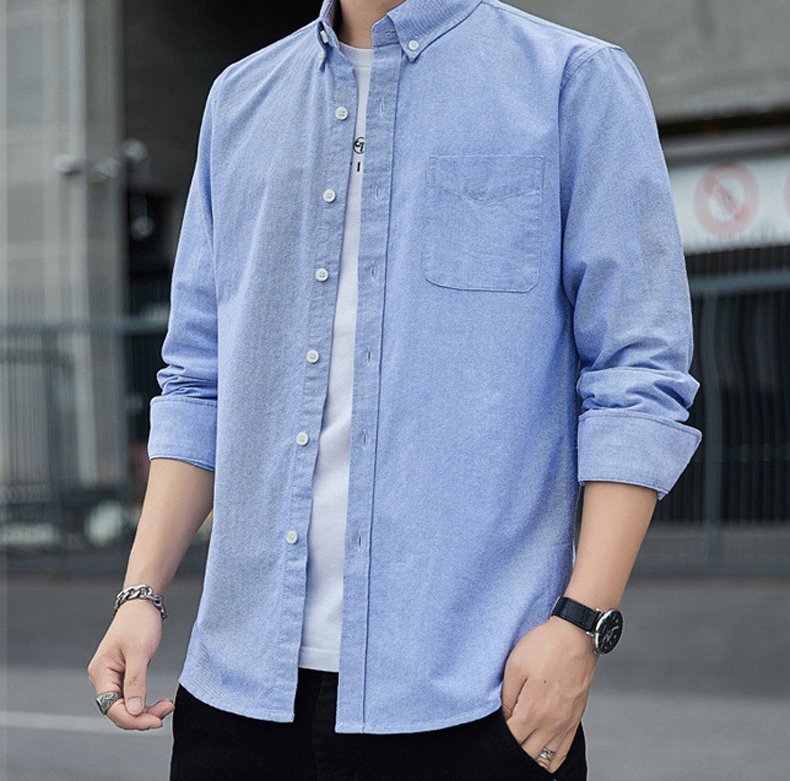 Egyszínű, sokoldalú férfi üzleti lezser felsők