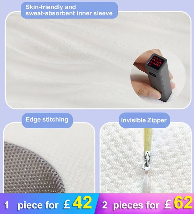 Multifunctional Sleep Memory Cow Horn Pillow