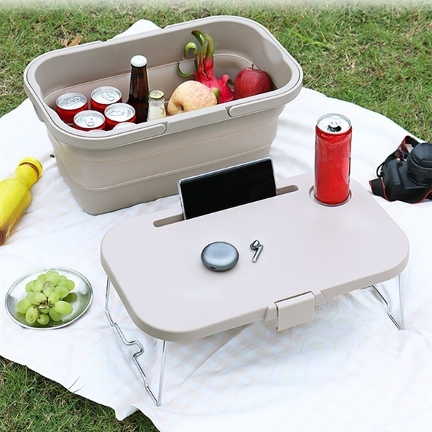 戶外可折疊便攜式收納籃