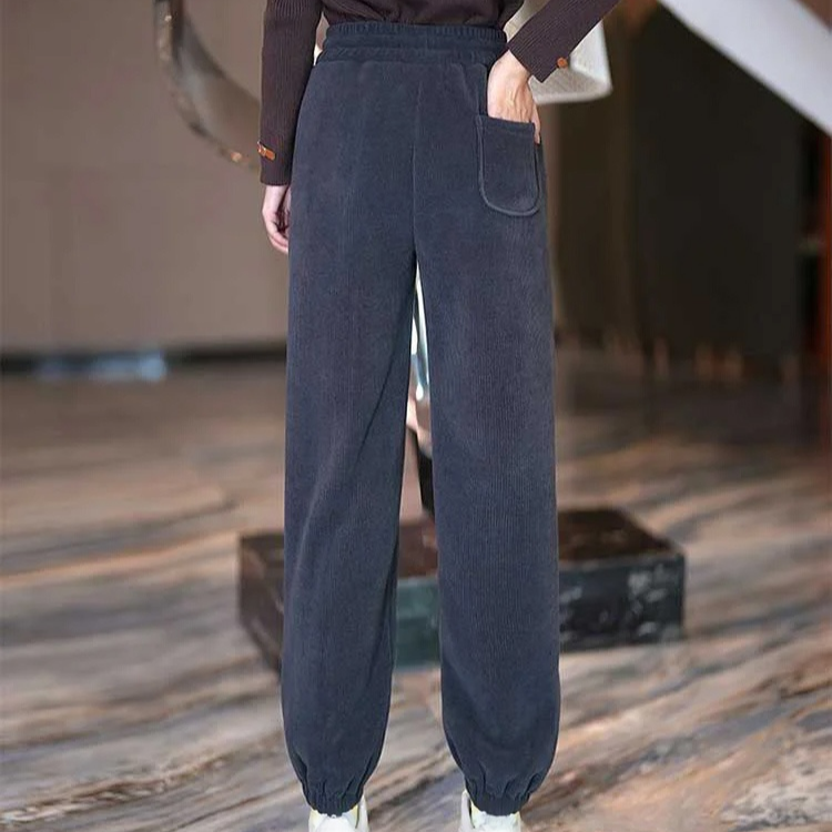 composite fleece-lined thick pants