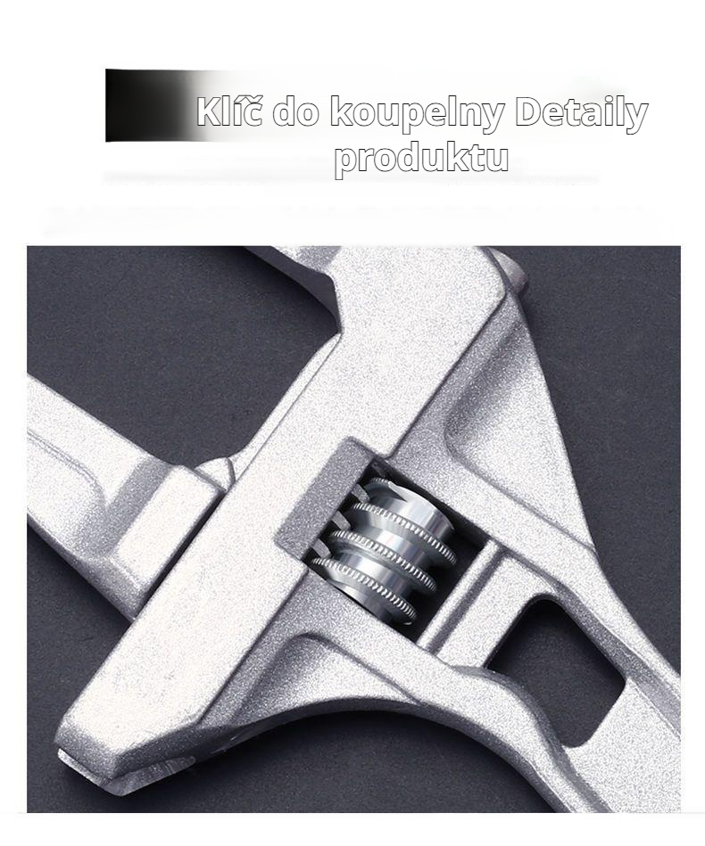 Robustní a odolný manuální klíč