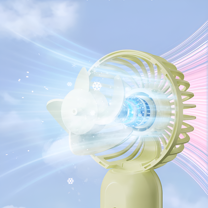 Portable fan with high wind power