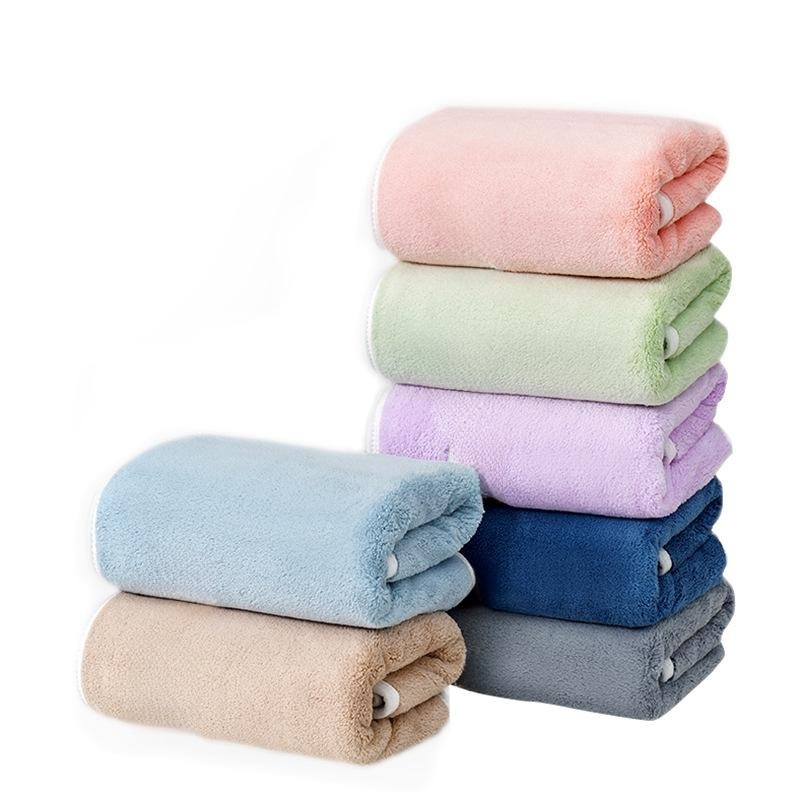 샹펑 코럴 더 두꺼운 빅사이즈 흡수 타월 성인 가정용 소프트 세안 타월