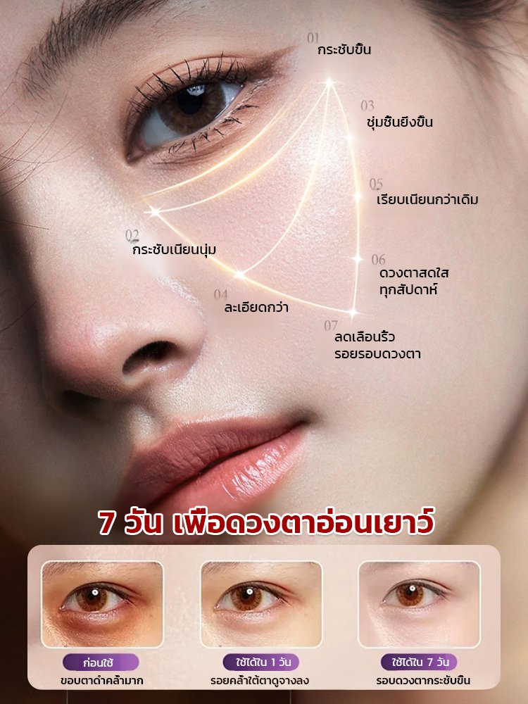 เรตินอลครีมบำรุงรอบดวงตาลดริ้วรอยและกระชับ