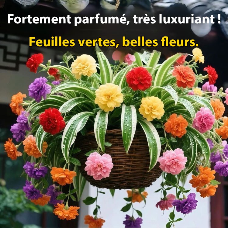 Graines de Chlorophytum Marginé à Floraison Toute l’Année et Parfumée