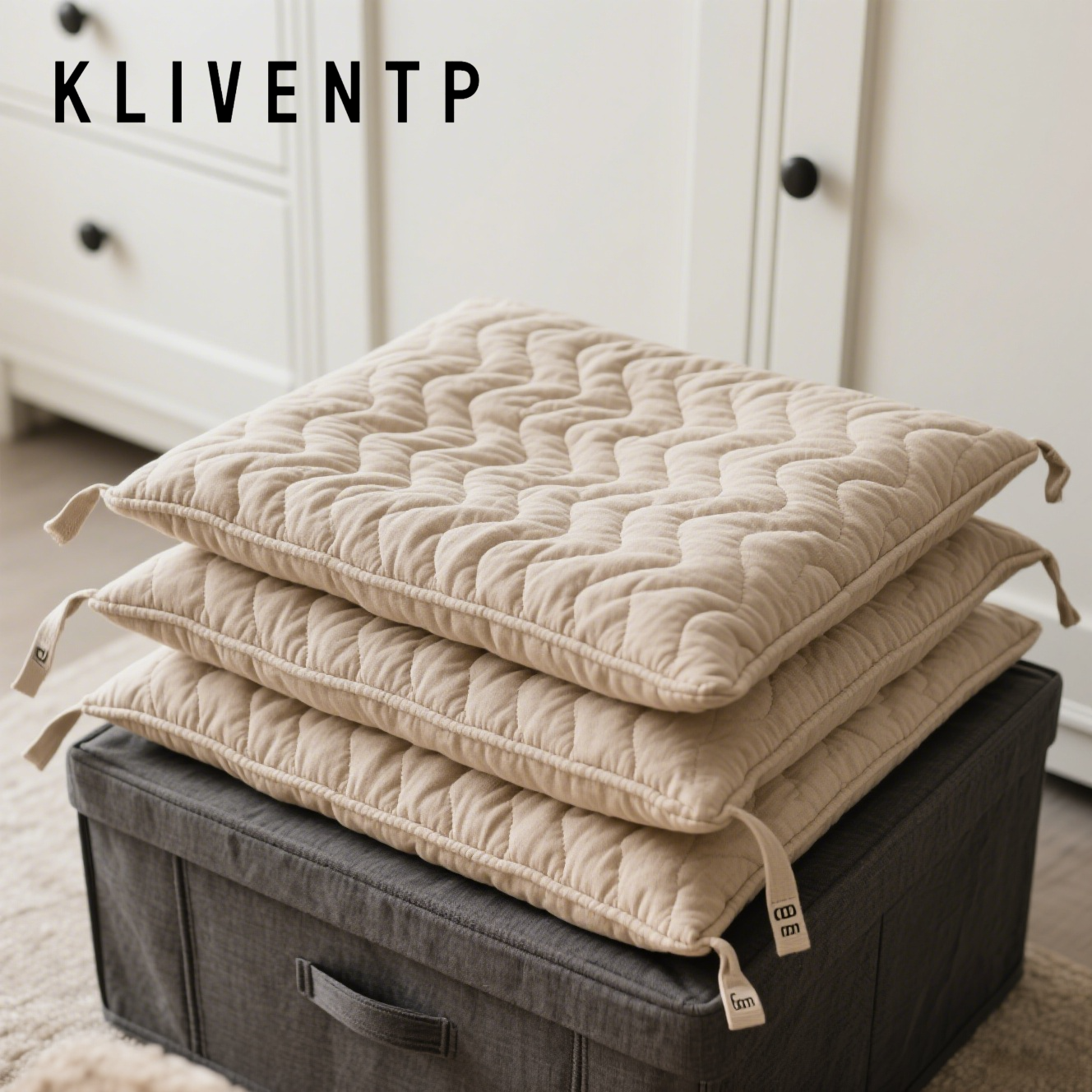 【No need to feel tired after sitting for a long time】Lace-up seat cushion