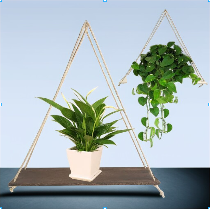 화분 디스플레이 스탠드 거실 원목 벽 장식 스탠드