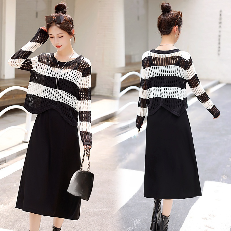 민소매 원피스 세트