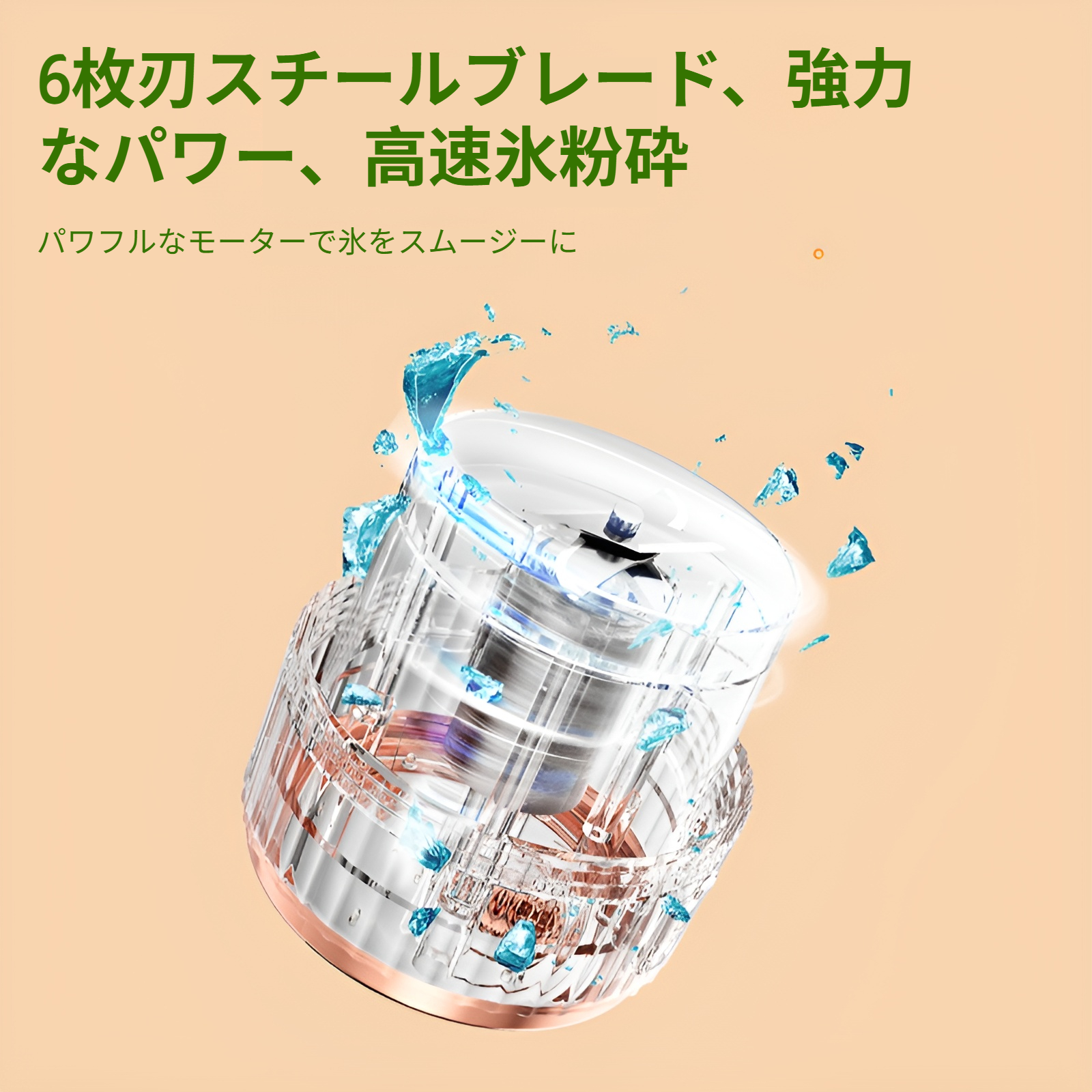 ジューサー 学生用 家庭用 多機能 ジューサー ジューサーカップ ポータブル 充電式 小型 ジュースカップ