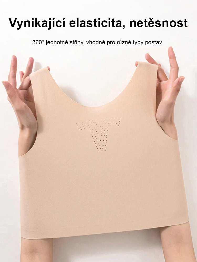 Neviditelná podprsenka pro zmenšení velkého poprsí.