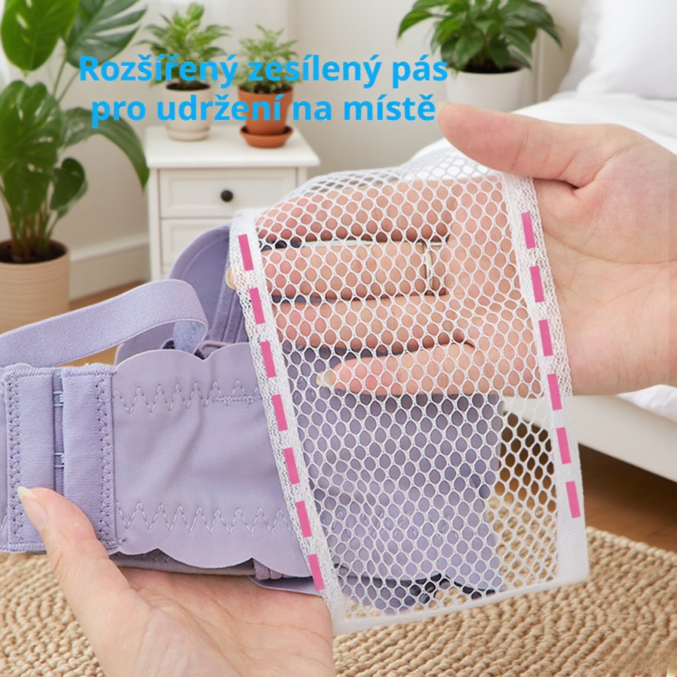 Prací sáček na spodní prádlo proti deformaci