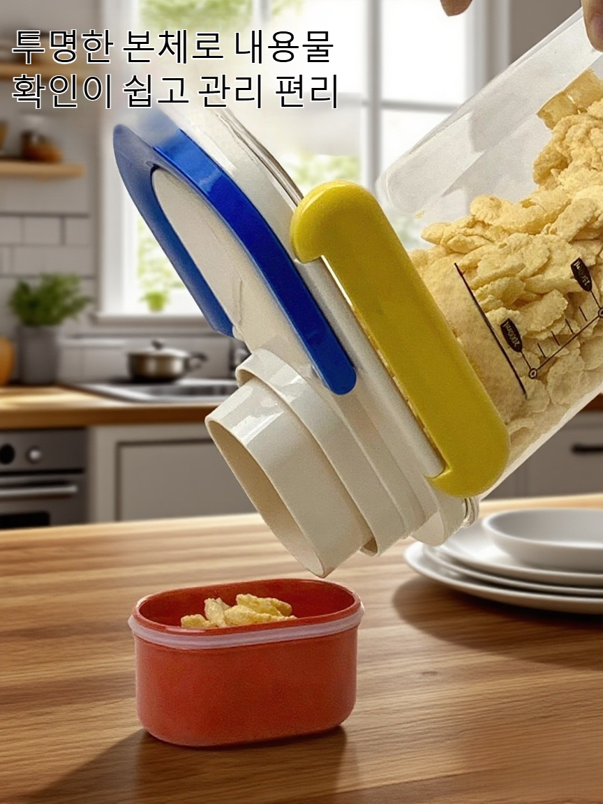 대용량 밀가루 저장 탱크 내부 구조