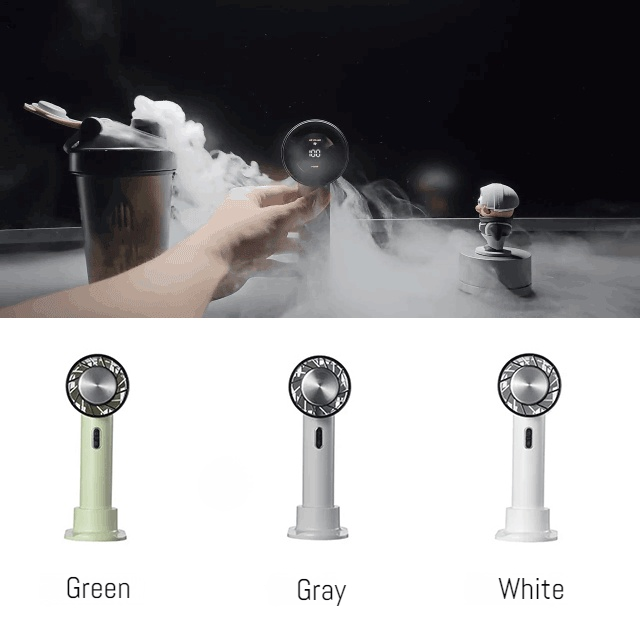Handy Fan with Cooling Plate