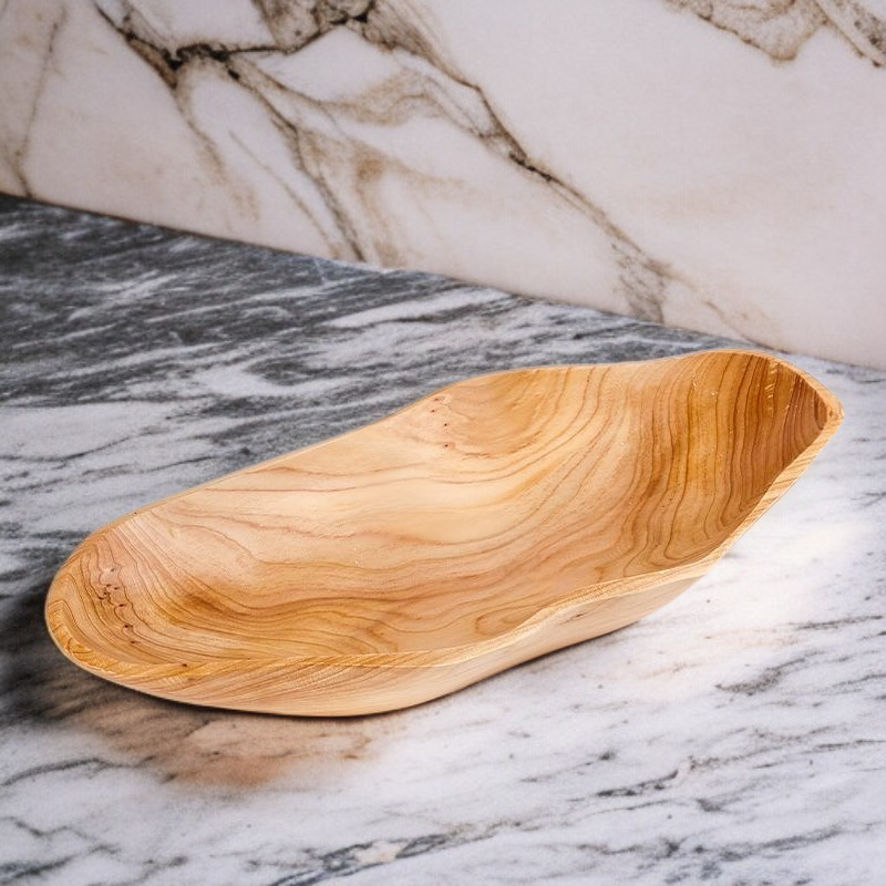 주방 인테리어에 어울리는 나무 쟁반