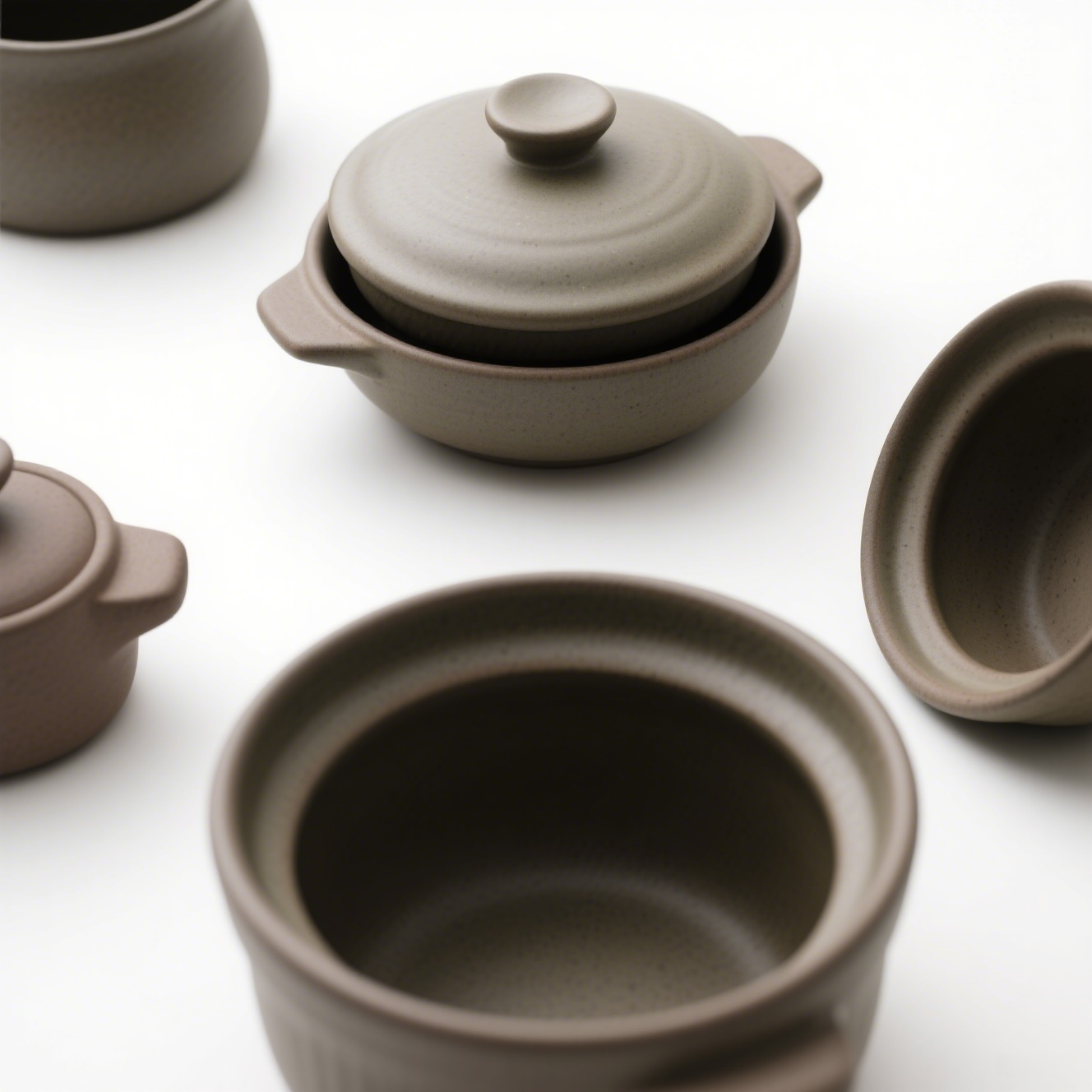 Poêle multifonctionnelle en titane naturel à revêtement 0