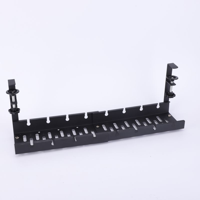 カーボンスチール製テーブル下収納フレーム テーブル下収納フレーム 家庭用 穴あけ不要 炭素鋼 引き込み式