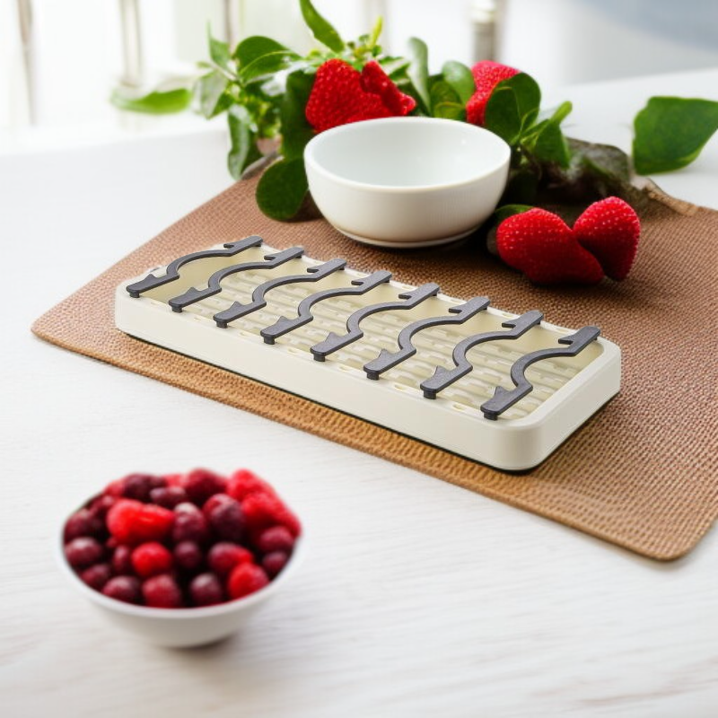 주방 탈부착 식기 접시 수납대