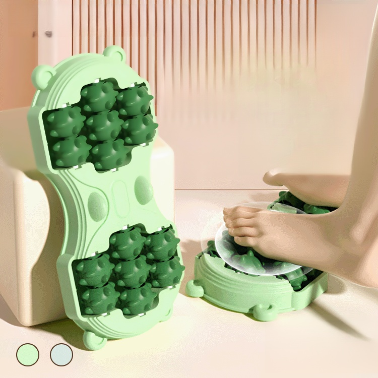 Upgraded wheel foot massager