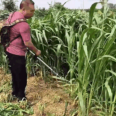 [Full Copper Motor] Tragbarer Handrasenmäher