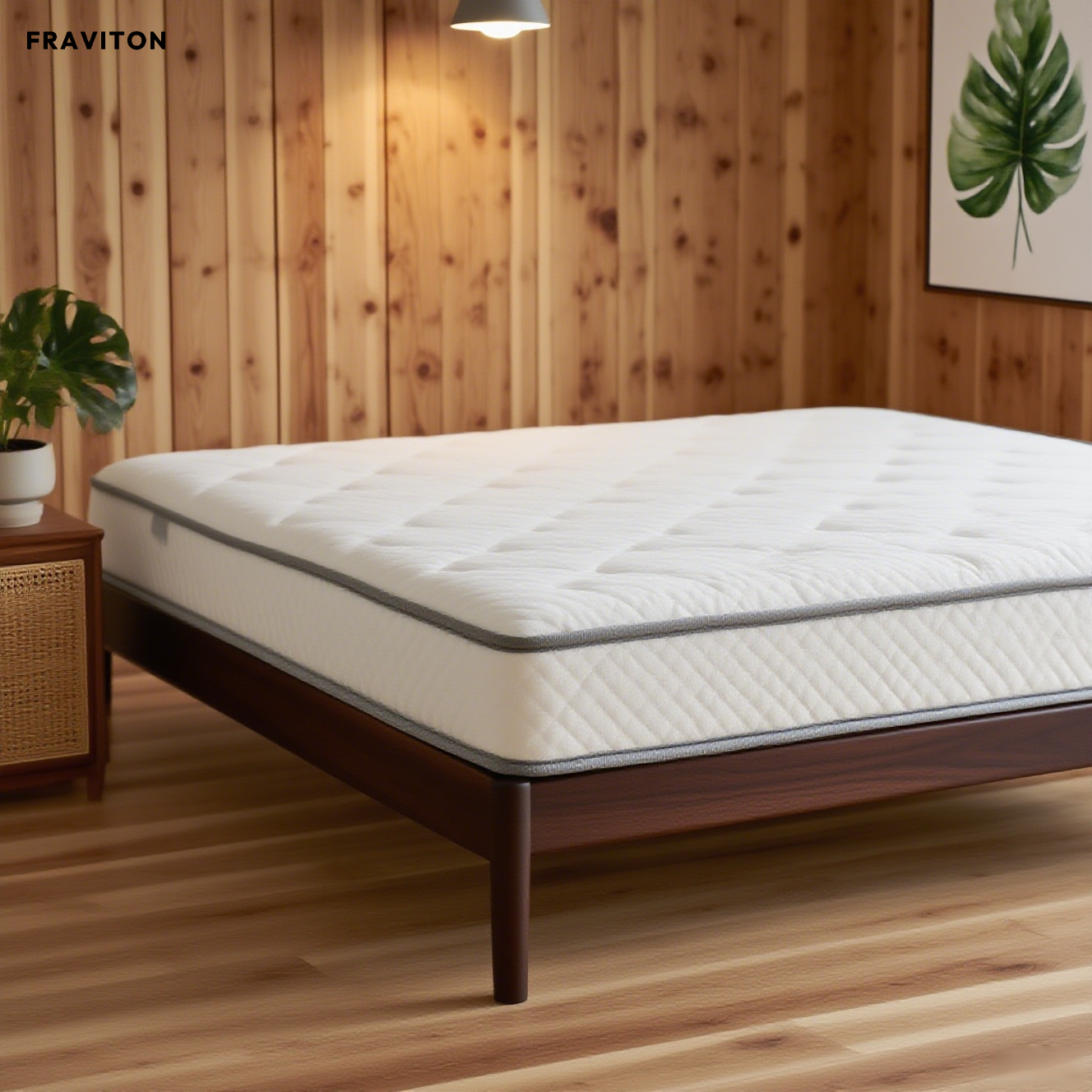 홈 엠보싱 스펀지 매트리스 전체 이미지
