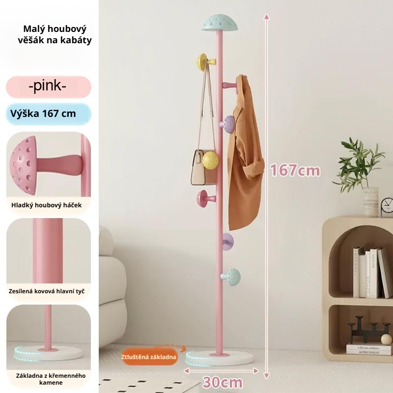 Domácí věšák na kabáty a tašky, dopaminový stojan na oblečení do obývacího pokoje