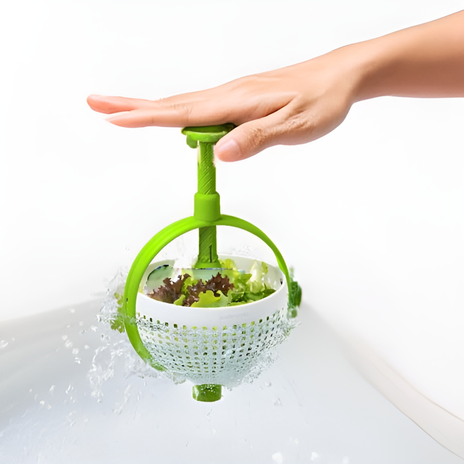 Vegetable Spinner and Draining Basket